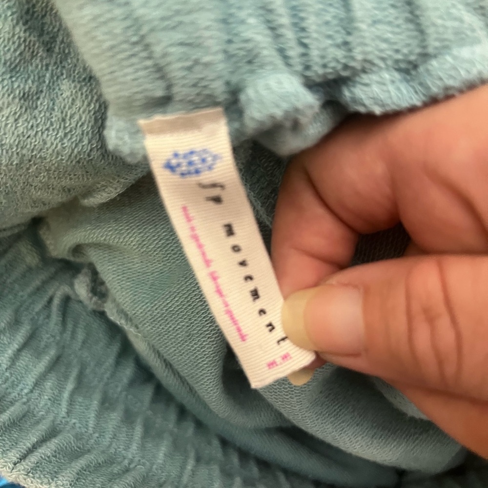 Free People Movement bayside blue joggers Size Medium - Picture 5 of 5